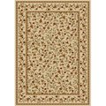 Radici Usa Inc Radici 1593-1141-IVORY Como Rectangular Ivory Traditional Italy Area Rug; 5 ft. 5 in. W x 7 ft. 7 in. H 1593/1141/IVORY